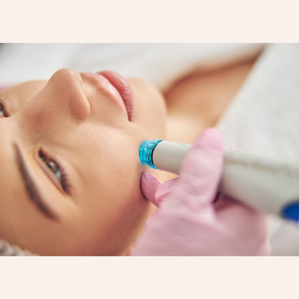 See the difference between microneedling and microhydrodermabrasion